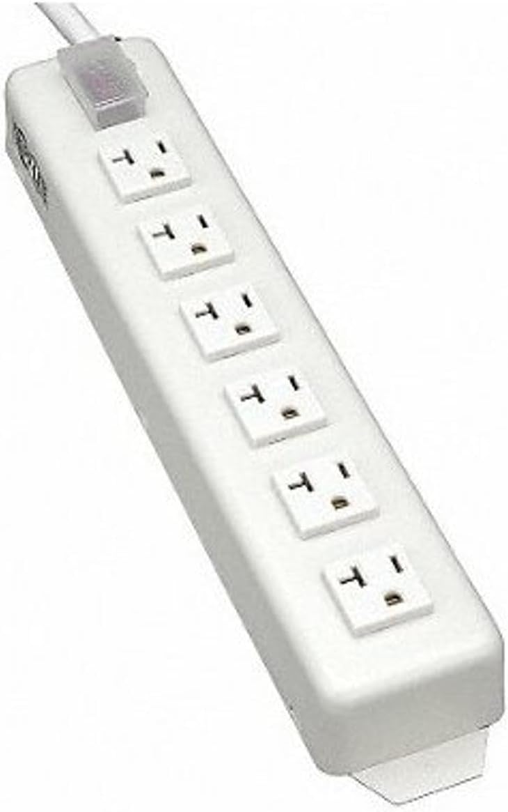 Tripp Lite 6 Outlet Power Strip - 15ft Cord for Ultimate Convenience