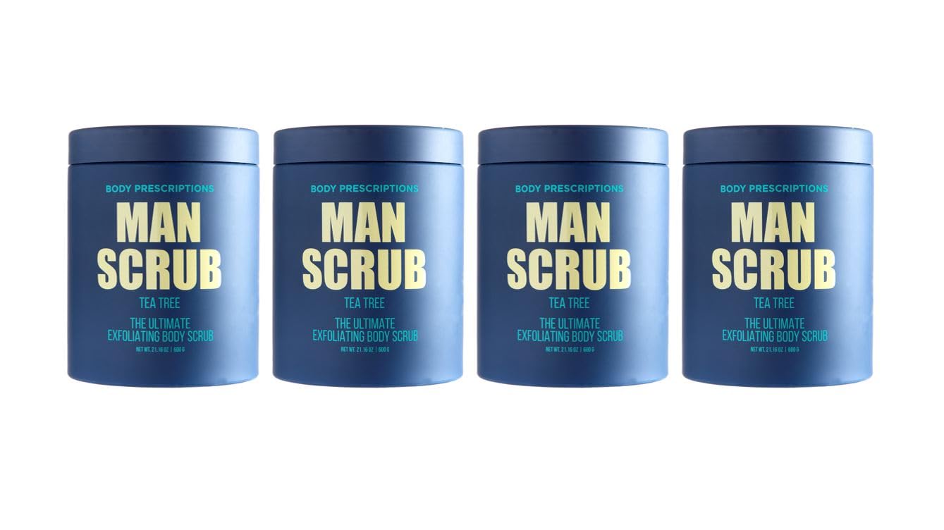 Body Prescriptions Mens Exfoliating Body Scrub for Ultimate Clean