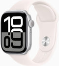 Apple Watch Series 10 GPS + Cellular 42mm - Renewed Silver/Light Blush