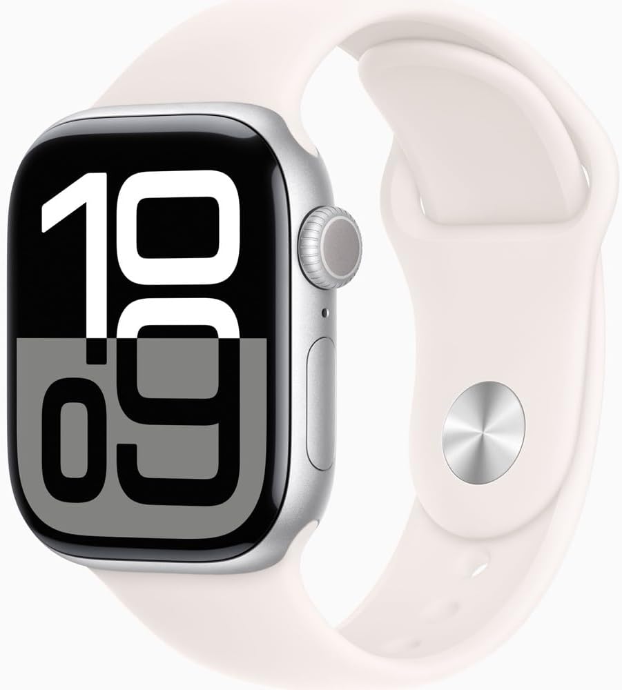 Apple Watch Series 10 GPS + Cellular 42mm Silver Aluminum Case
