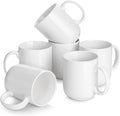DOWAN 20 Oz Large White Coffee Mugs Set - Premium Ceramic Cups for Coffee, Tea, Cocoa