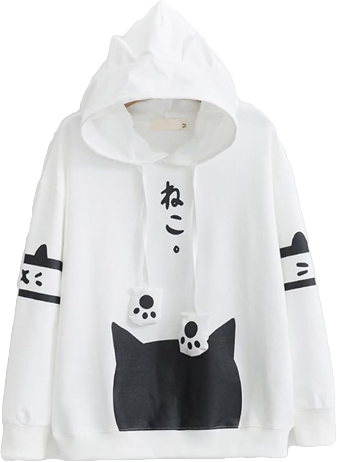Cute Cat Ear Hoodie for Trendy Teens