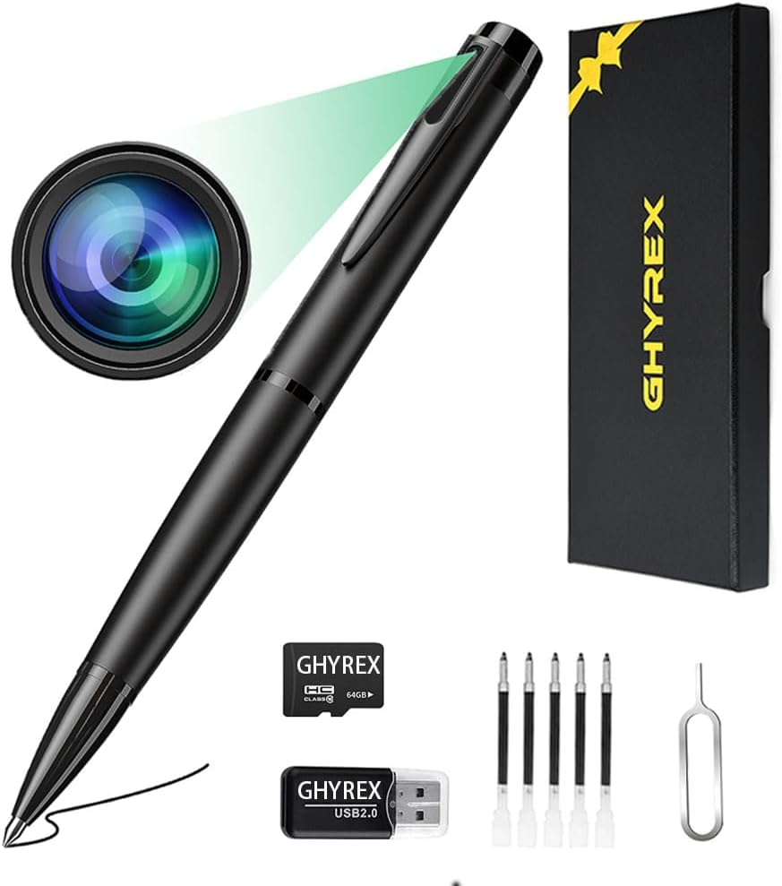 Hidden Camera with FHD 1080P for Indoor Security and Surveillance