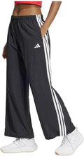 Adidas Womens Essentials 3-Stripes Woven Parachute Pants - Lightweight