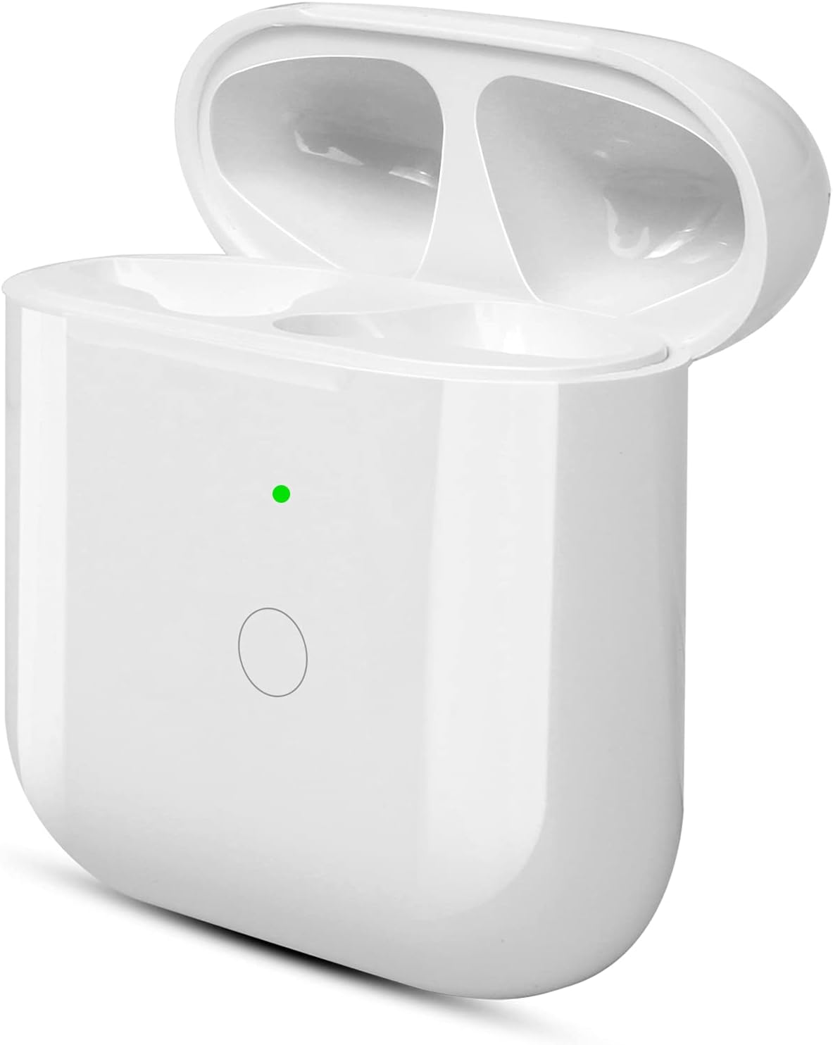 Compatible Airpods 1 2 Charging Case with Bluetooth Sync Button