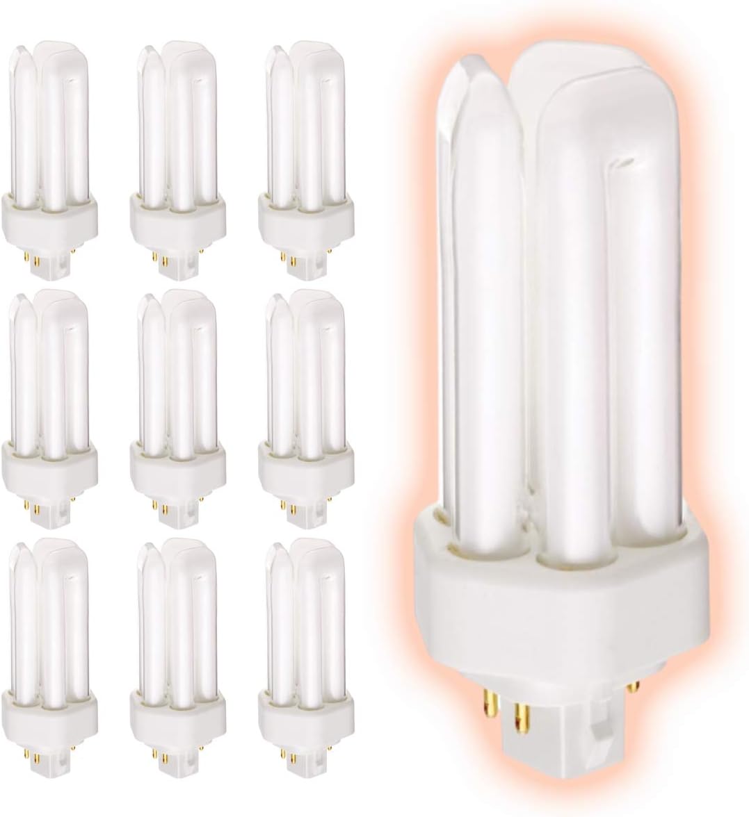 GoodBulb 18 Watt CFL Light Bulbs with GX24Q-2 Base for Brightness