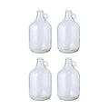 Fastrack 4-Pack 1 Gallon Glass Jug (128 oz) - Multipurpose Glass Jugs