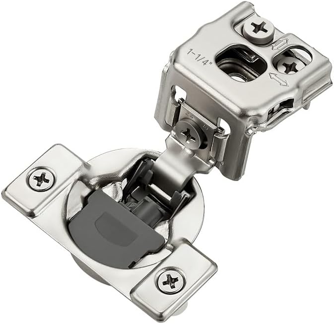 20 Pack Soft Close Cabinet Hinges for Kitchen with Adjustable Features