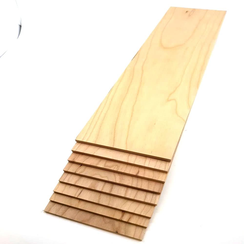 Cherry Craft Boards 1/4 x 4 1/2 x 18 in - Perfect for Laser Cutting