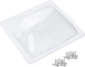 22 in x 22 in RV Skylight Replacement Outer Dome - Clear RV Cover