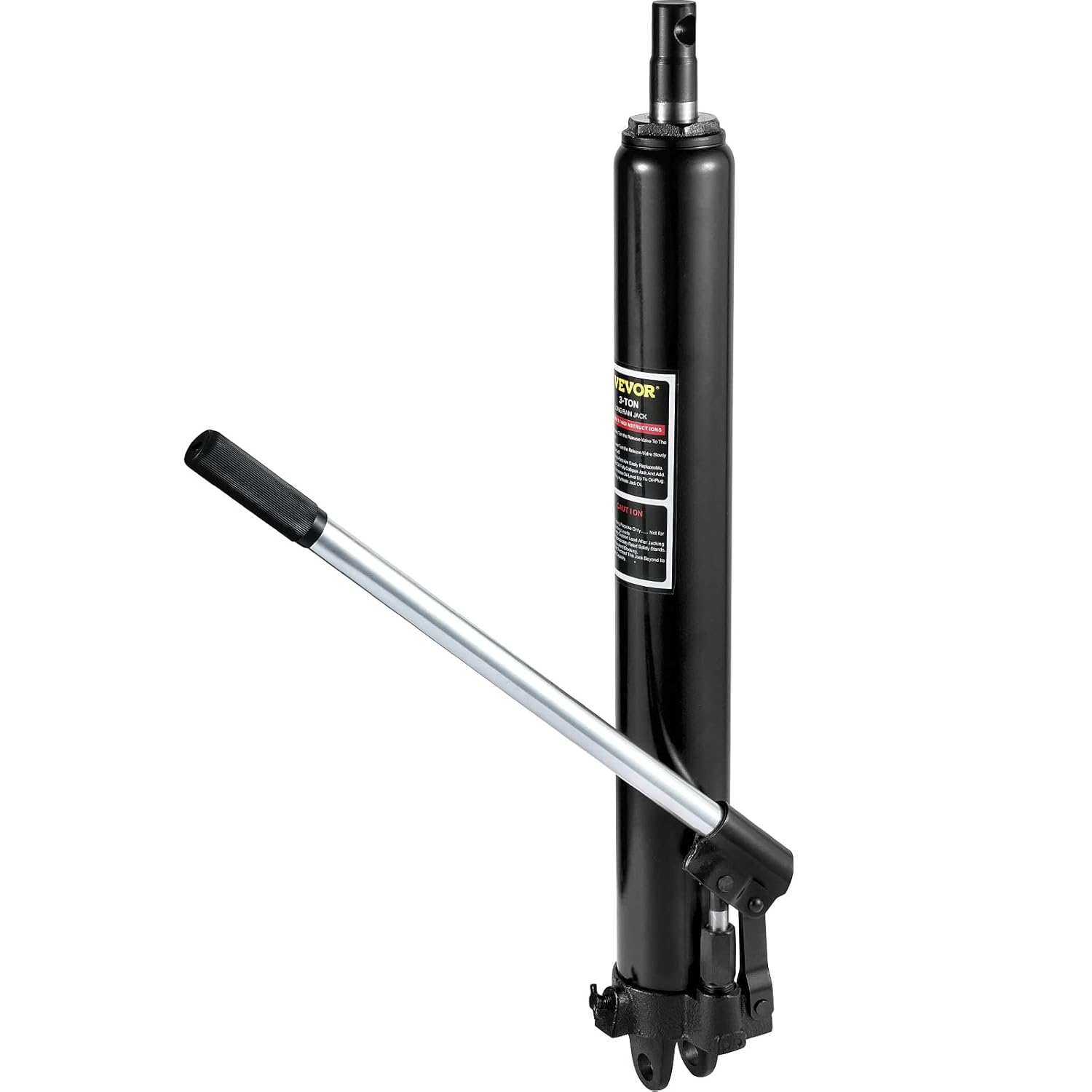 VEVOR Hydraulic Long Ram Jack for Garage and Shop Cranes