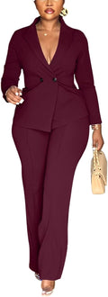 Stylish Kafiloe Women Blazer and Pants Suit for Office Wear