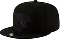 NFL 9FIFTY Black On Black Adjustable Snapback Hat - Clean Team Style