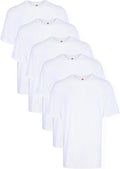 Hanes Mens Tall 100% Cotton Crew Neck Undershirts - Extended Fit