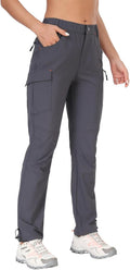 Women's Hiking Cargo Pants Quick Dry Capris - Water Resistant UPF 50