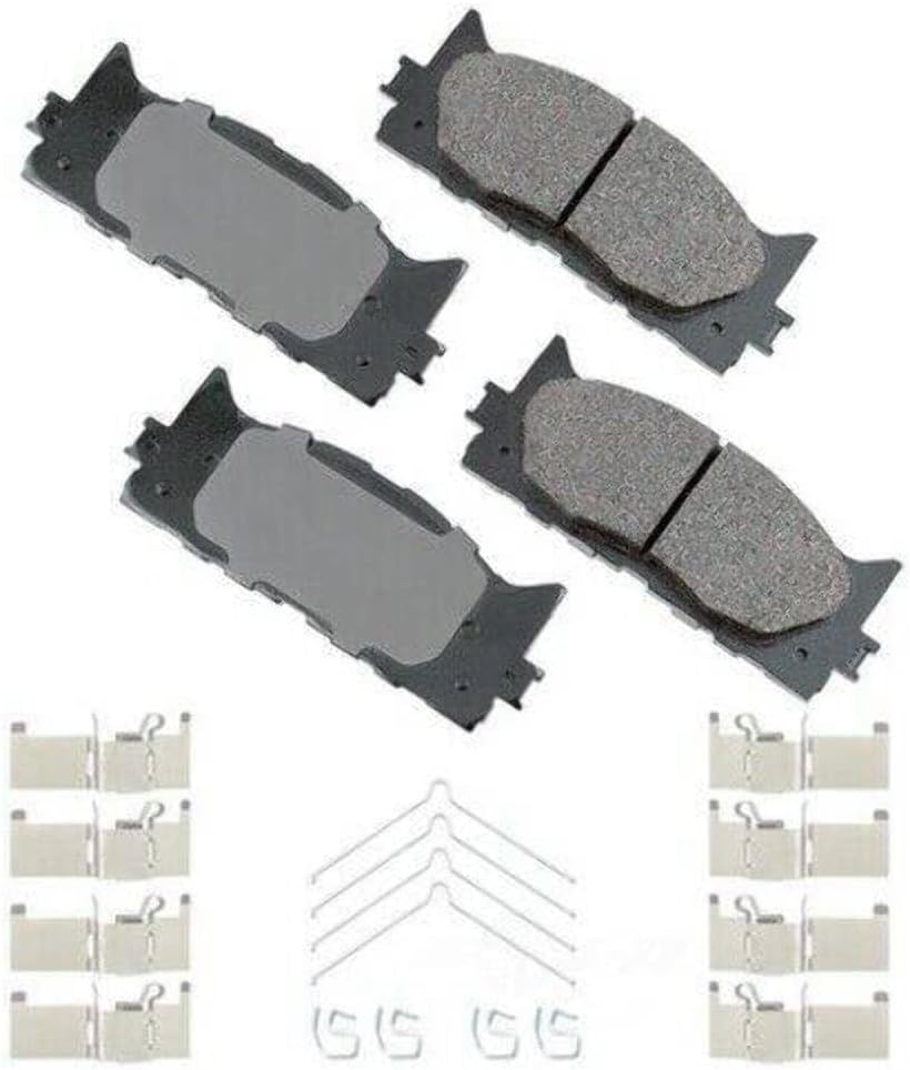 Akebono ACT1222A Ultra-Premium Ceramic Front Disc Brake Pads Review