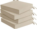 Waterproof and Fade Resistant Outdoor Chair Cushions Set of 4