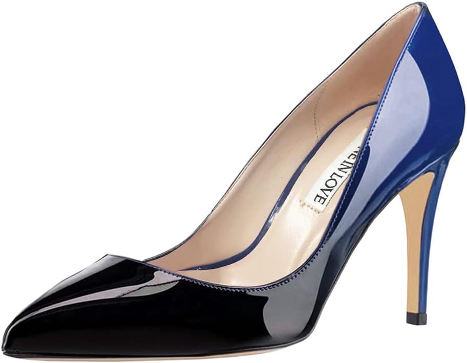 JOY IN LOVE Women's Pumps Shoes with 3.5in High Heels Style