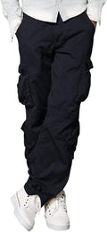 Match Men's Wild Cargo Pants - Durable 100% Cotton Regular Fit natural