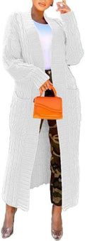 Nimsruc Cardigan Sweaters for Women Casual - Oversized Cozy Coat