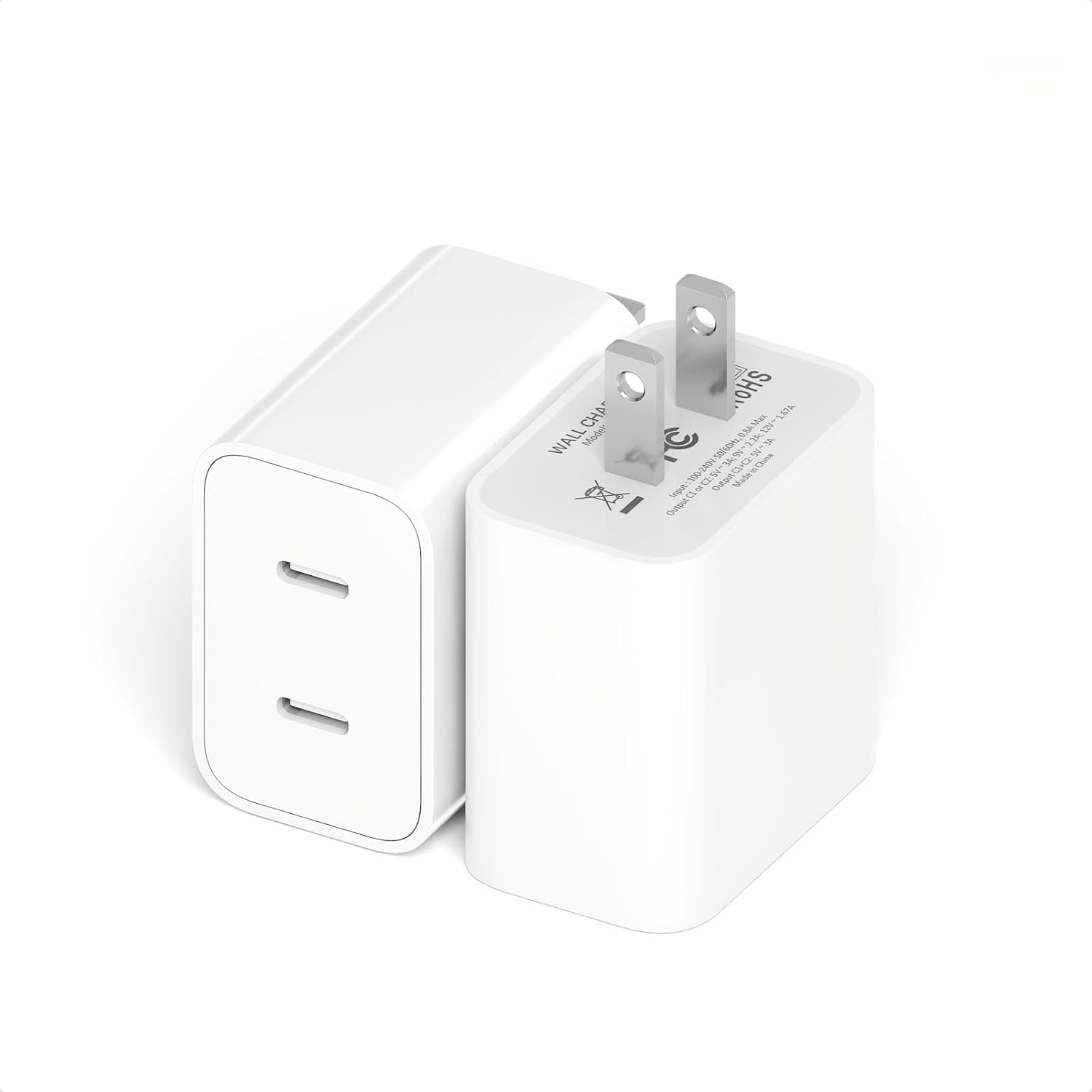 Dual PD Fast Charger for iPhone 15/14/13/12/11 ~ Quigg