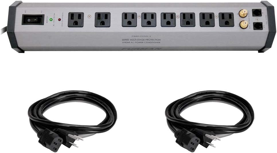 Ultimate Power Protection Bundle: Furman PST-8 + Cables