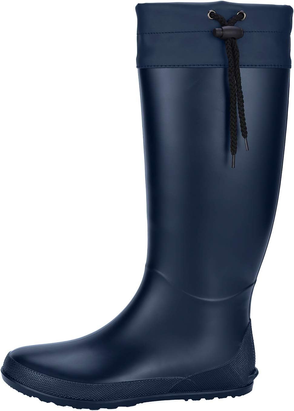 Packable Tall Rain Boots for Women - Ultra Lightweight Rubber