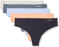 Calvin Klein Invisibles Seamless Thong Panties 5 Pack - Minimal