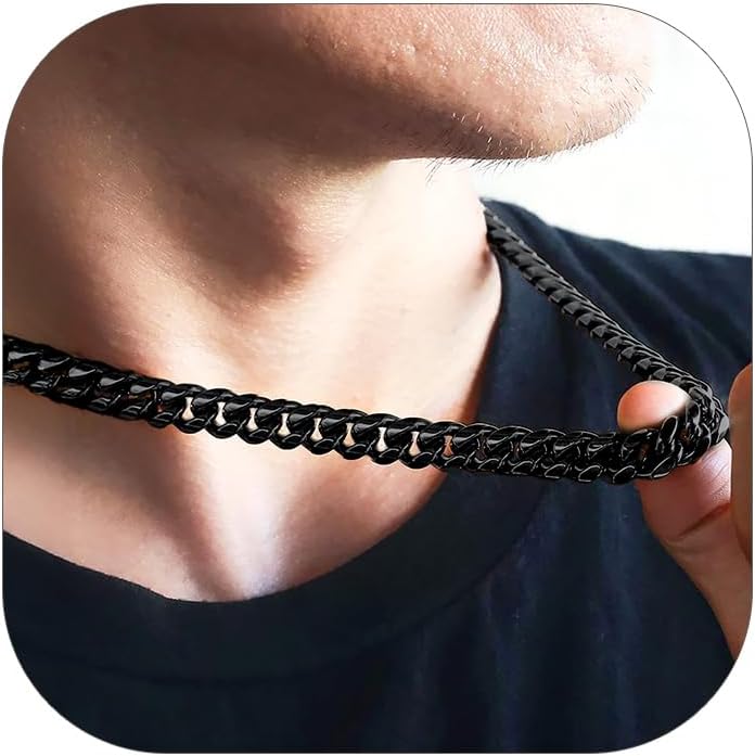 Miami Cuban Link Chain Necklace for Men - Stylish and Durable
