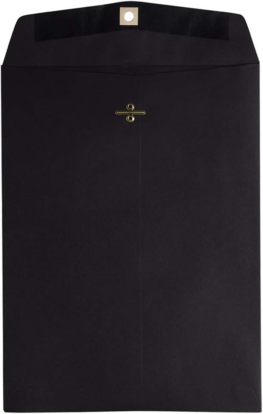 JAM PAPER 9 x 12 Open End Catalog Envelopes with Clasp Closure