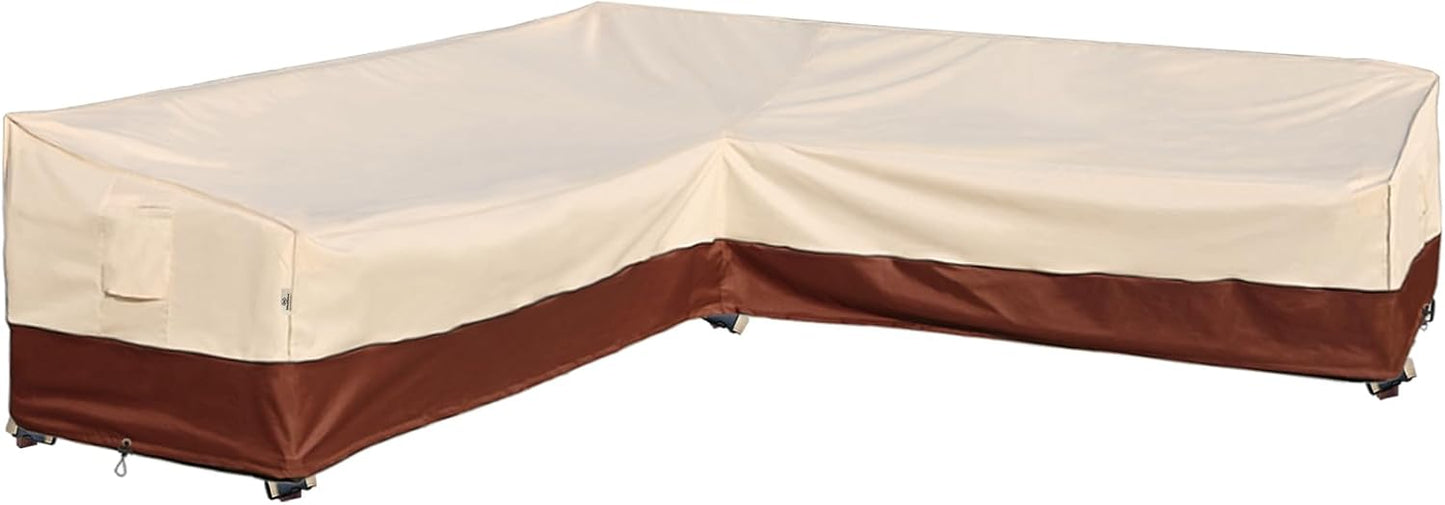 Outdoor Sectional Cover for Patio Furniture - Waterproof & Durable
