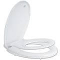 Hibbent Potty Training Toilet Seat for Round Toilets - Quiet Close