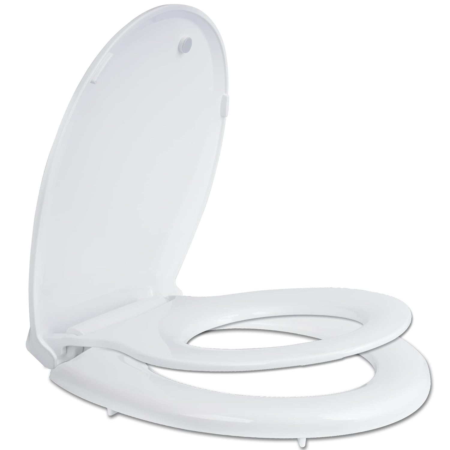 Hibbent Potty Training Toilet Seat with Magnetic Lid for Kids