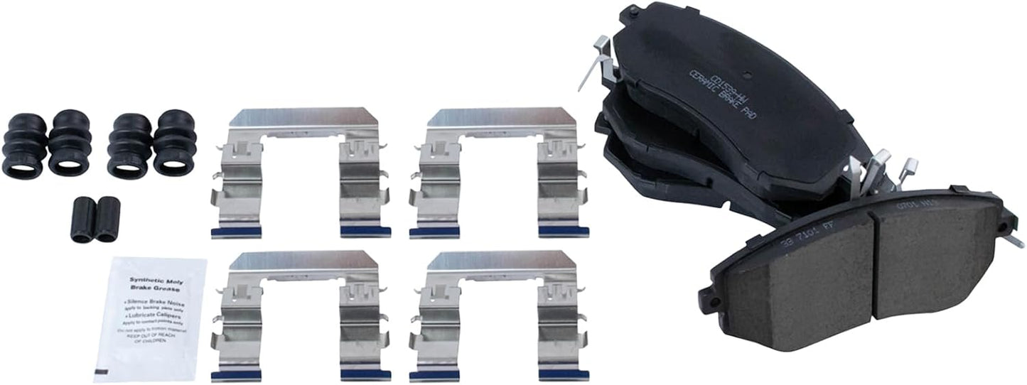 TRQ Premium Posi Ceramic Brake Pad Set for Scion FR-S & Subaru