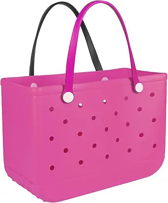 X-Large Rubber Beach Bag for Men & Women - Large Capacity Tote