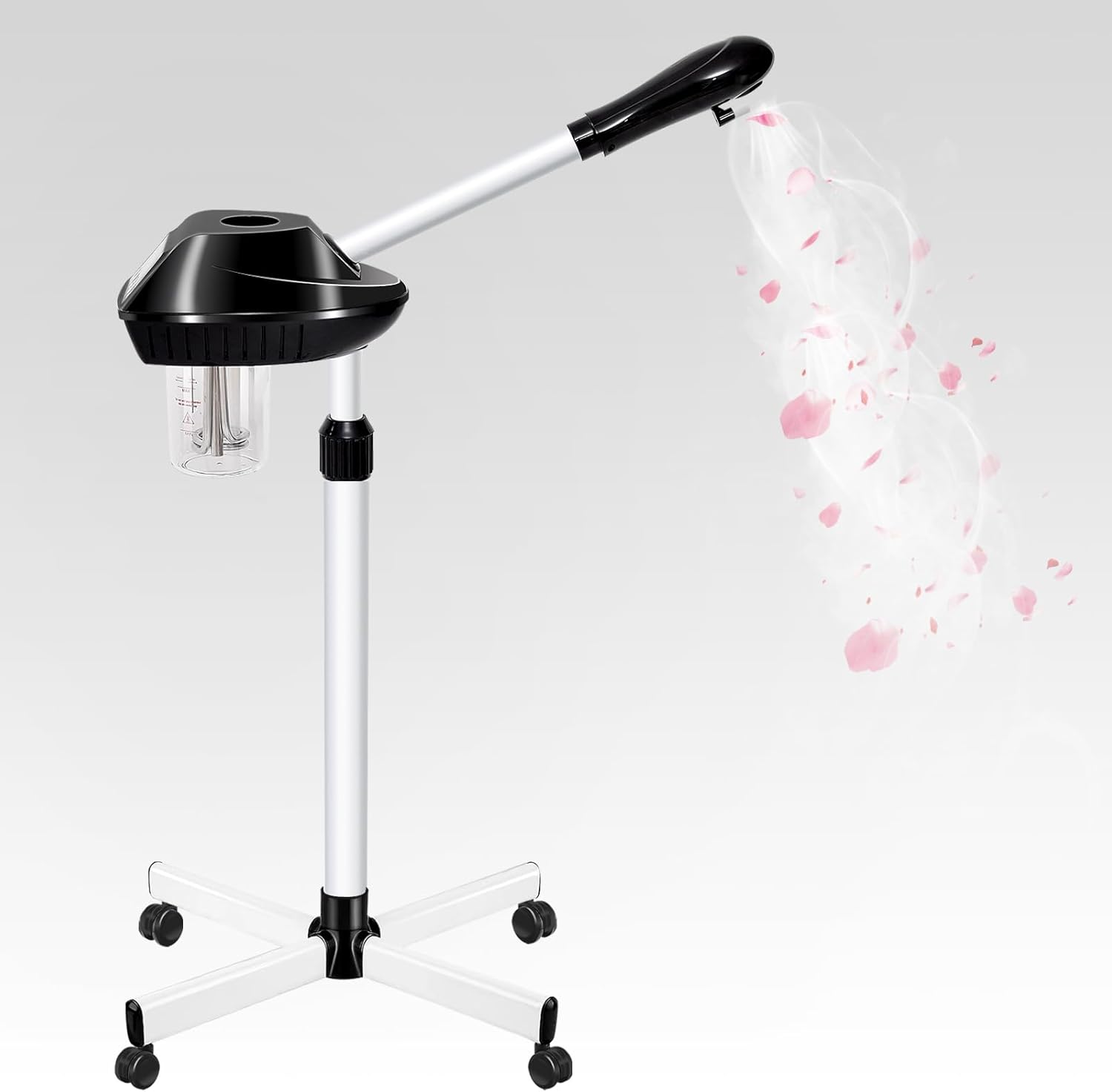 Professional Facial Steamer on Wheels for Deep Cleansing and Hydration