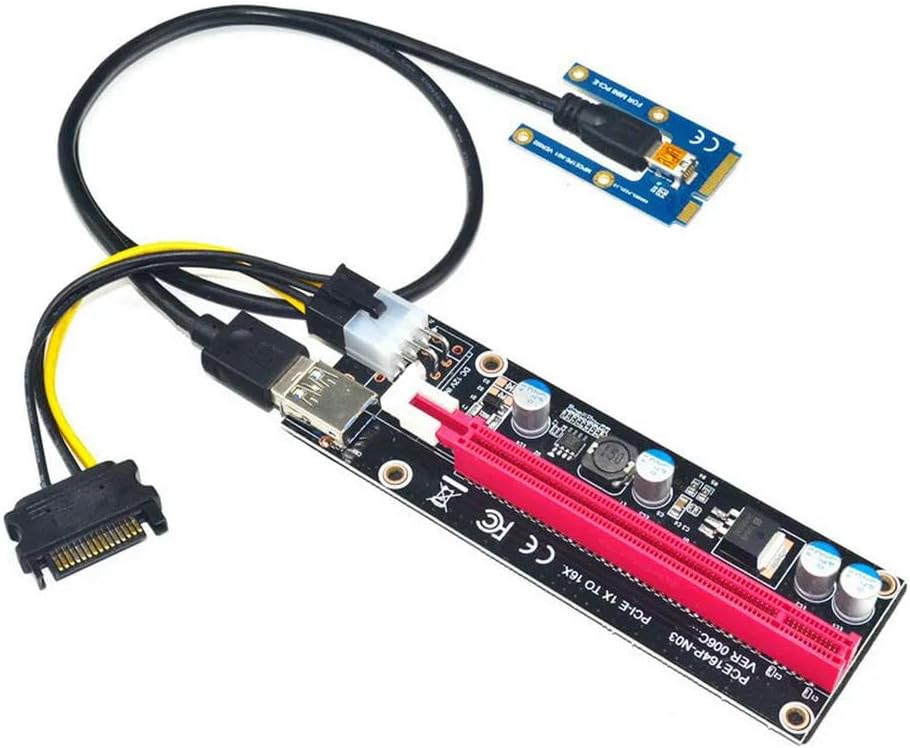 Enhance Laptop Graphics with Mini PCIe to PCI-e Riser