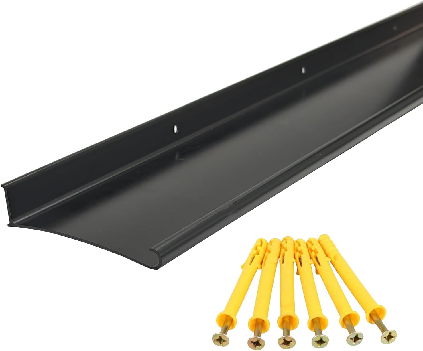 Aluminum Overhead Door Rain Drip Cap Guard for Exterior Use