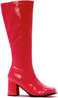 Gogo Knee High Boot for Women - Glossy Split-Toe Go-Go Style
