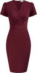 GRACE KARIN Women's Work Pencil Dress Wedding Guest Office Dresses