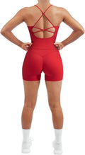 Women 2 Piece Workout Sets Padded Tank Tops Tummy Control Leggings Two