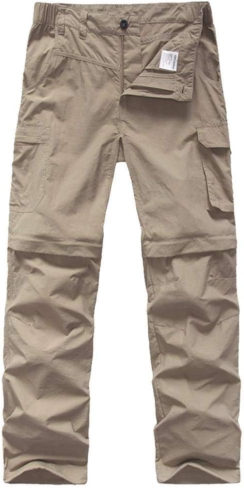 Kids' Cargo Pants for Boys - Quick Dry Waterproof Hiking Trousers