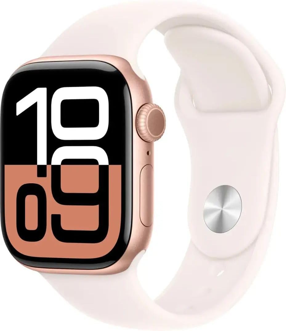 Apple Watch Series 10 GPS Cellular 42mm Rose Gold Aluminum Case