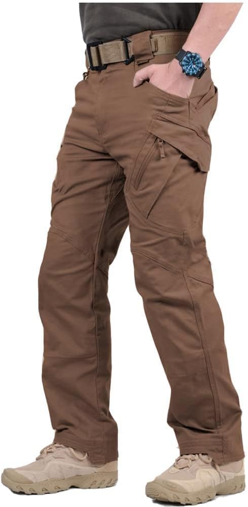 NAVEKULL Men's Military Cargo Tactical Pants for Outdoor Use