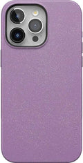 Casely iPhone 15 Pro Case Lavender Waves - Bold Protective Design