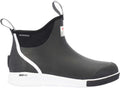 Xtratuf Men's 6 Inch Sport Ankle Deck Boot Black - Slip-On Comfort