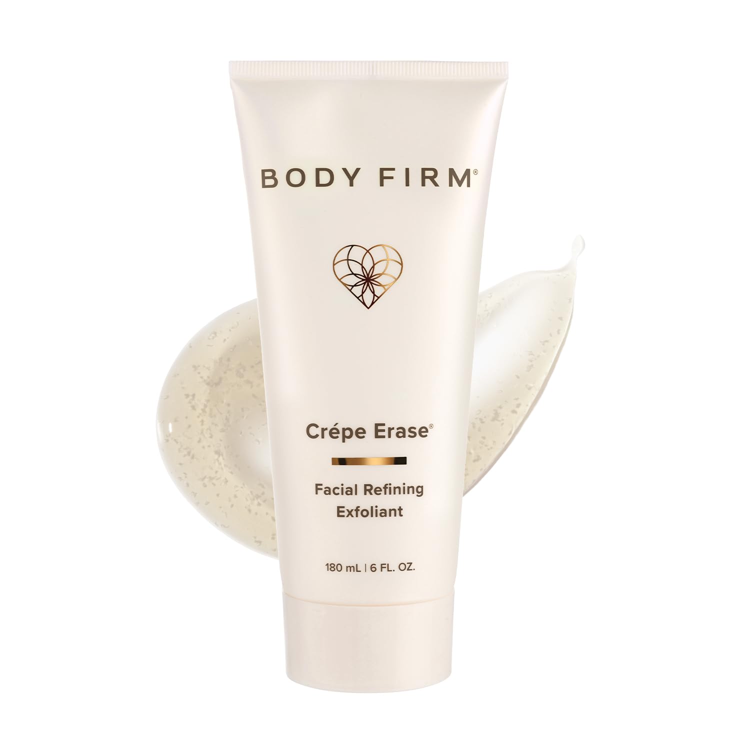 BODY FIRM Crepe Erase Refining Facial Scrub for Anti-Aging