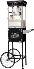 Matinee Popcorn Machine - 8oz Stainless Steel Kettle & Accessories