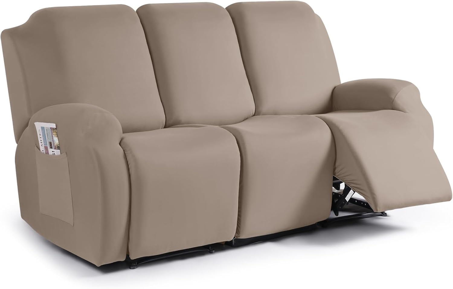 TAOCOCO Recliner Sofa Slipcover for 3 Seat Reclining Couch