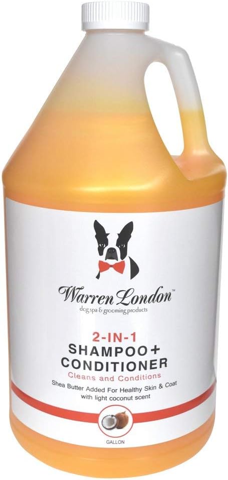 Warren London 2in1 Pet Shampoo and Conditioner for Dogs and Cats